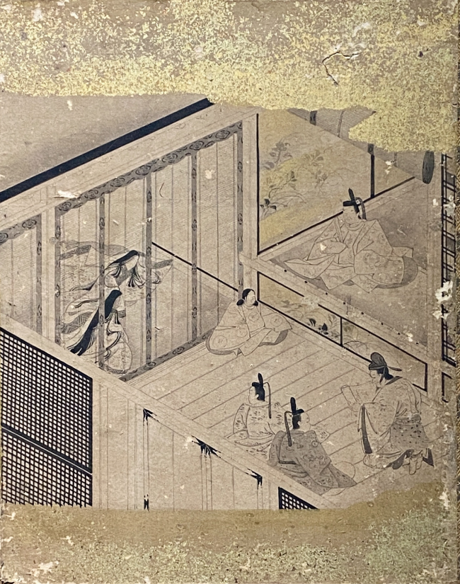 白沙村荘新春展2024 Part.Ⅰ《白描源氏物語絵巻貼交屏風》公開｜企画展