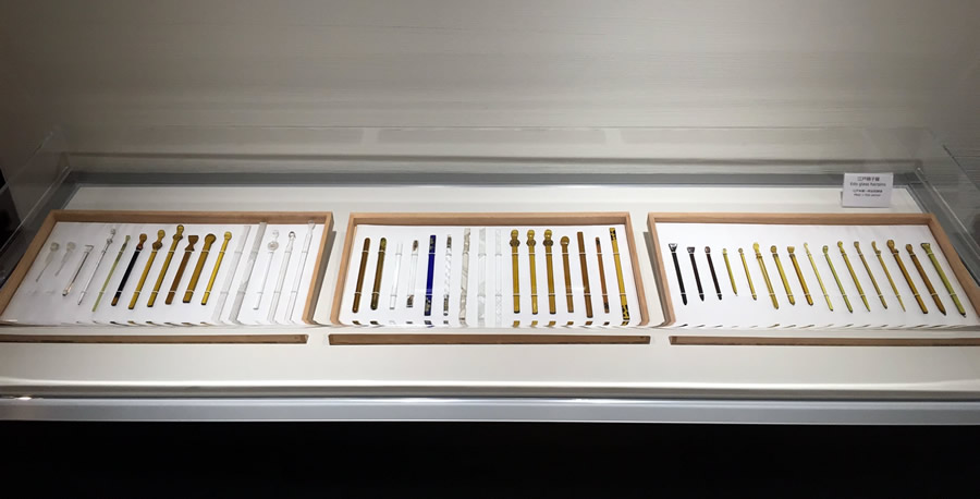 橋本歸一コレクション 江戸ガラスかんざし｜企画展｜白沙村荘 橋本関雪